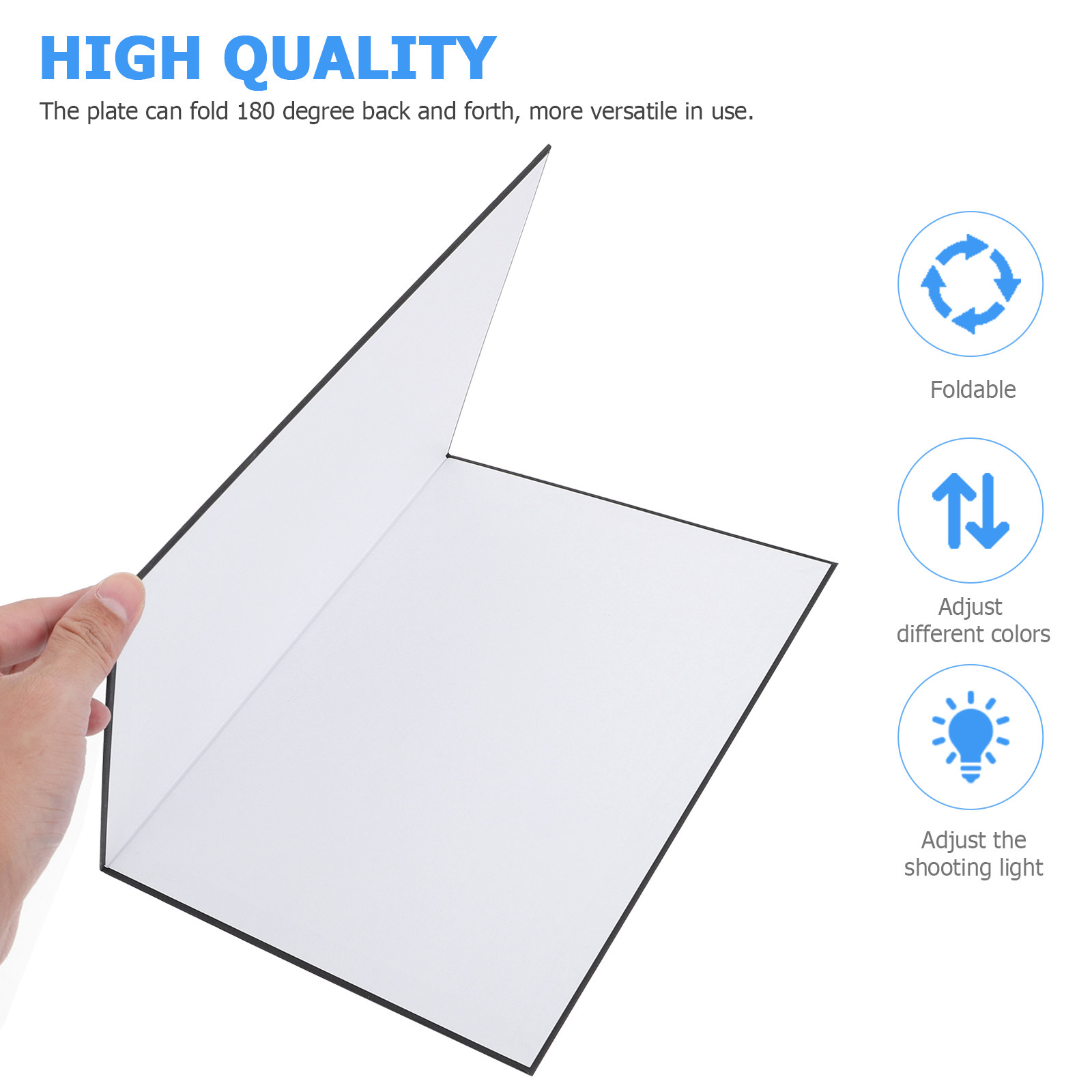 Photography Black And White - Foldable A4 Photography Cardboard Reflector Black