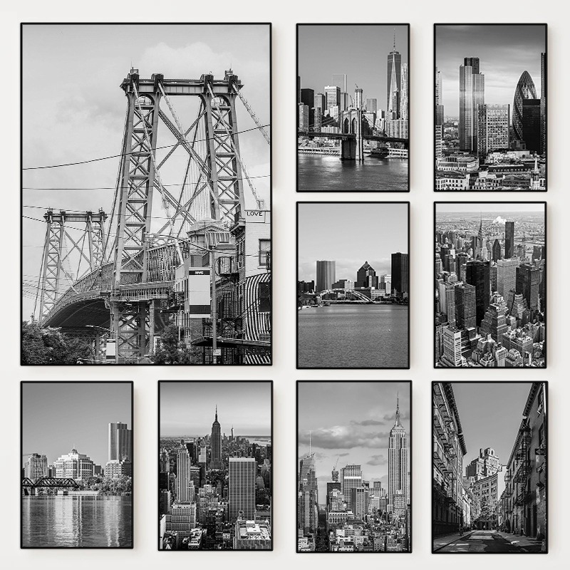 Photography Black And White - Black and White New York City