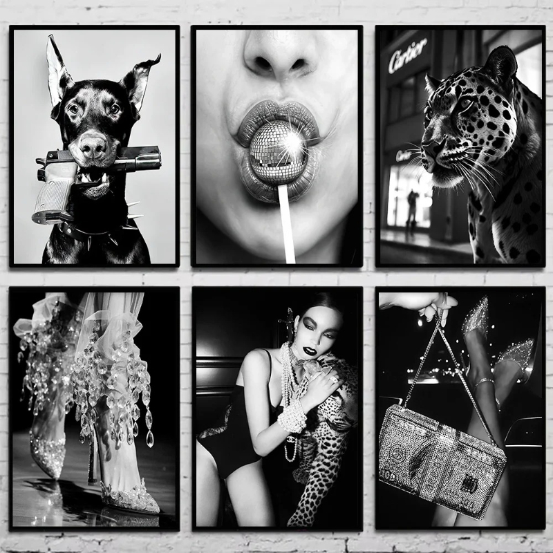 Photography Black And White - Black and White Fashion Vintage Photography