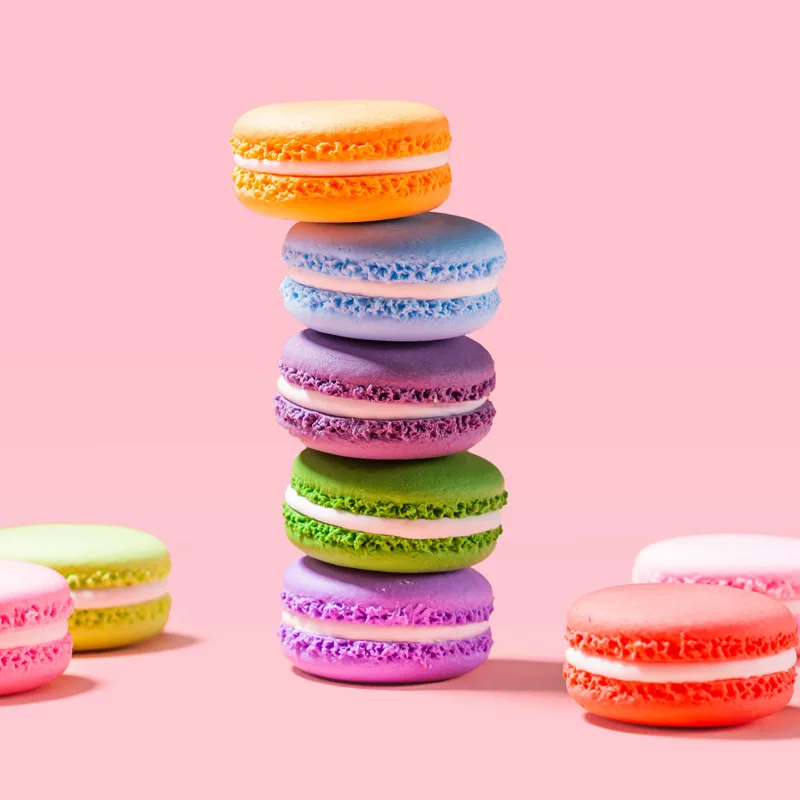 Photography Food - Macaron Bánh Tráng Miệng Mô Hình