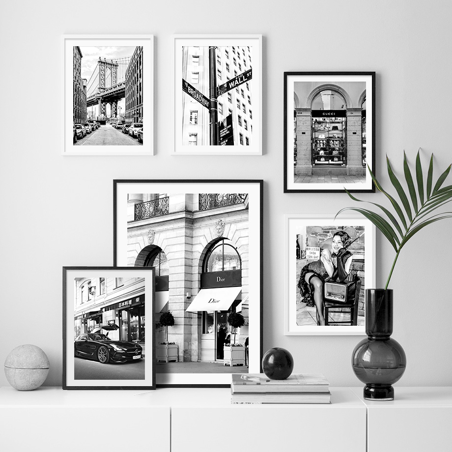 Paris Fashion Girl Luxury Stor - đánh giá và giá Photography Black And White