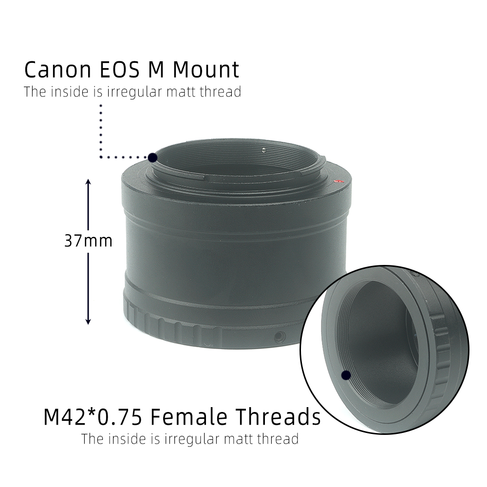 EYSDON 1.25 Inch Đến EOS M T-V - đánh giá và giá Lens Adapter Ring