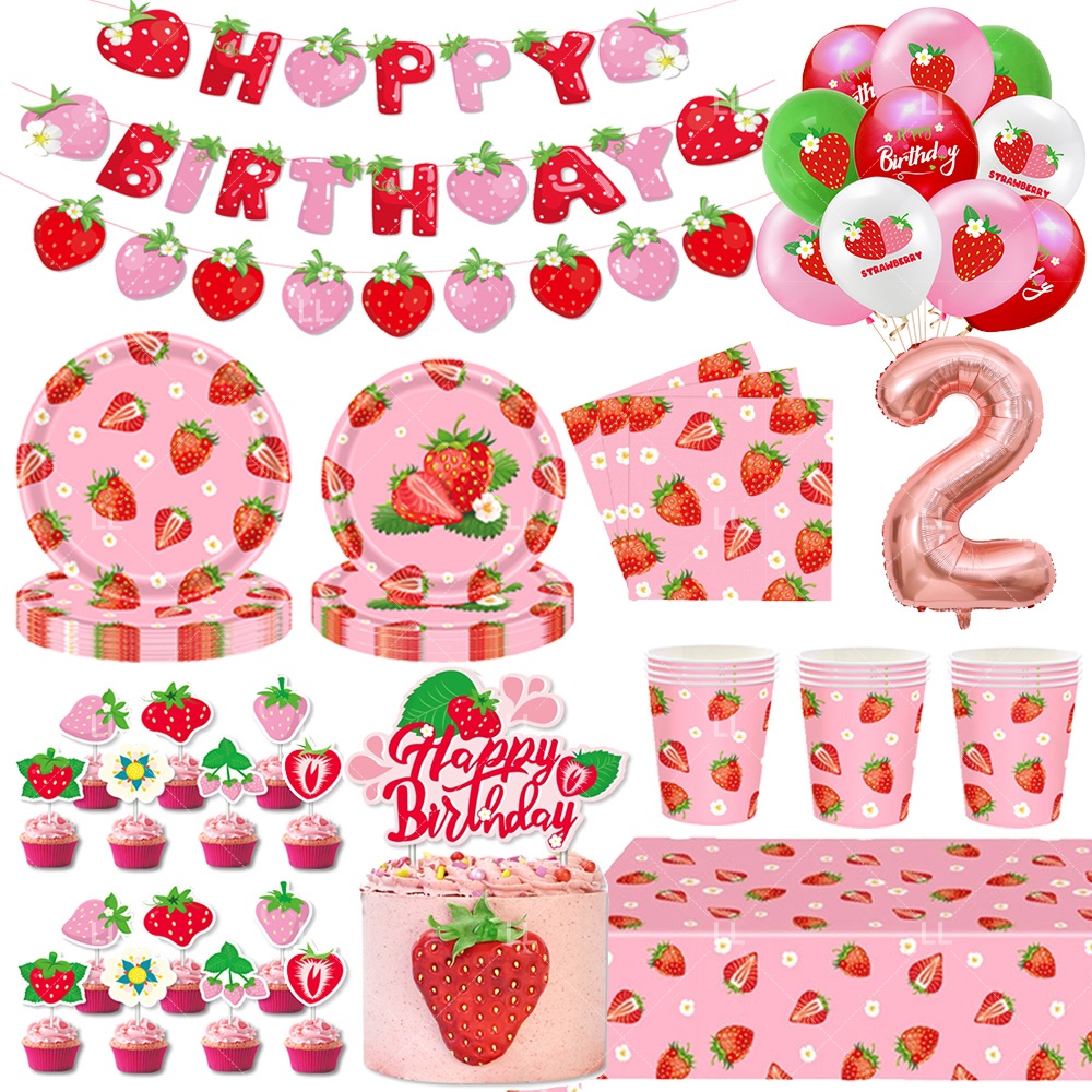 Strawberry Background Birthday - đánh giá và giá Photography Cheat Sheet
