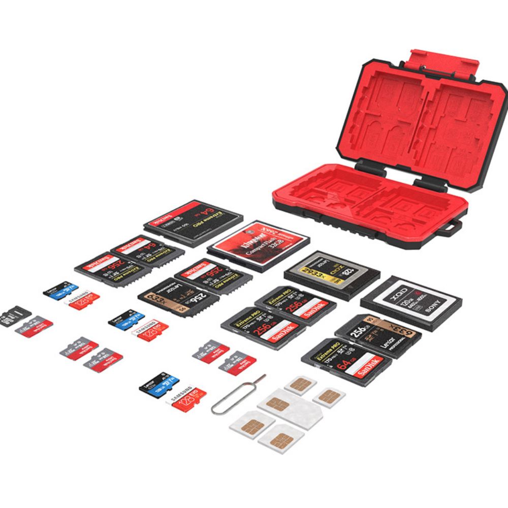 Camera SD Card Box Microsd Hol - đánh giá và giá Photography Sim