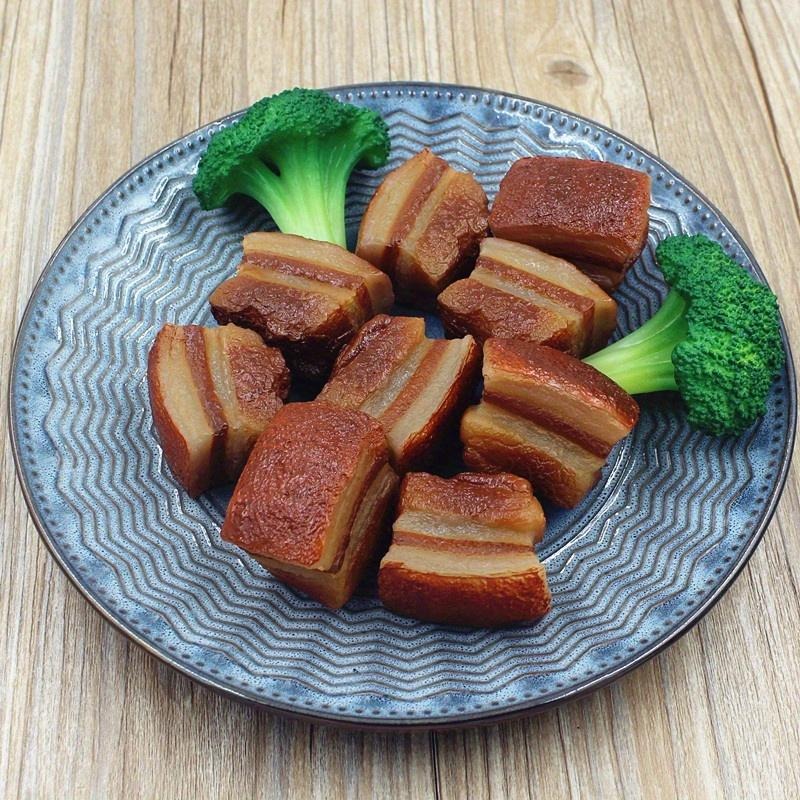 1Pcs PVC Simulation Pork Belly - đánh giá và giá Photography Food