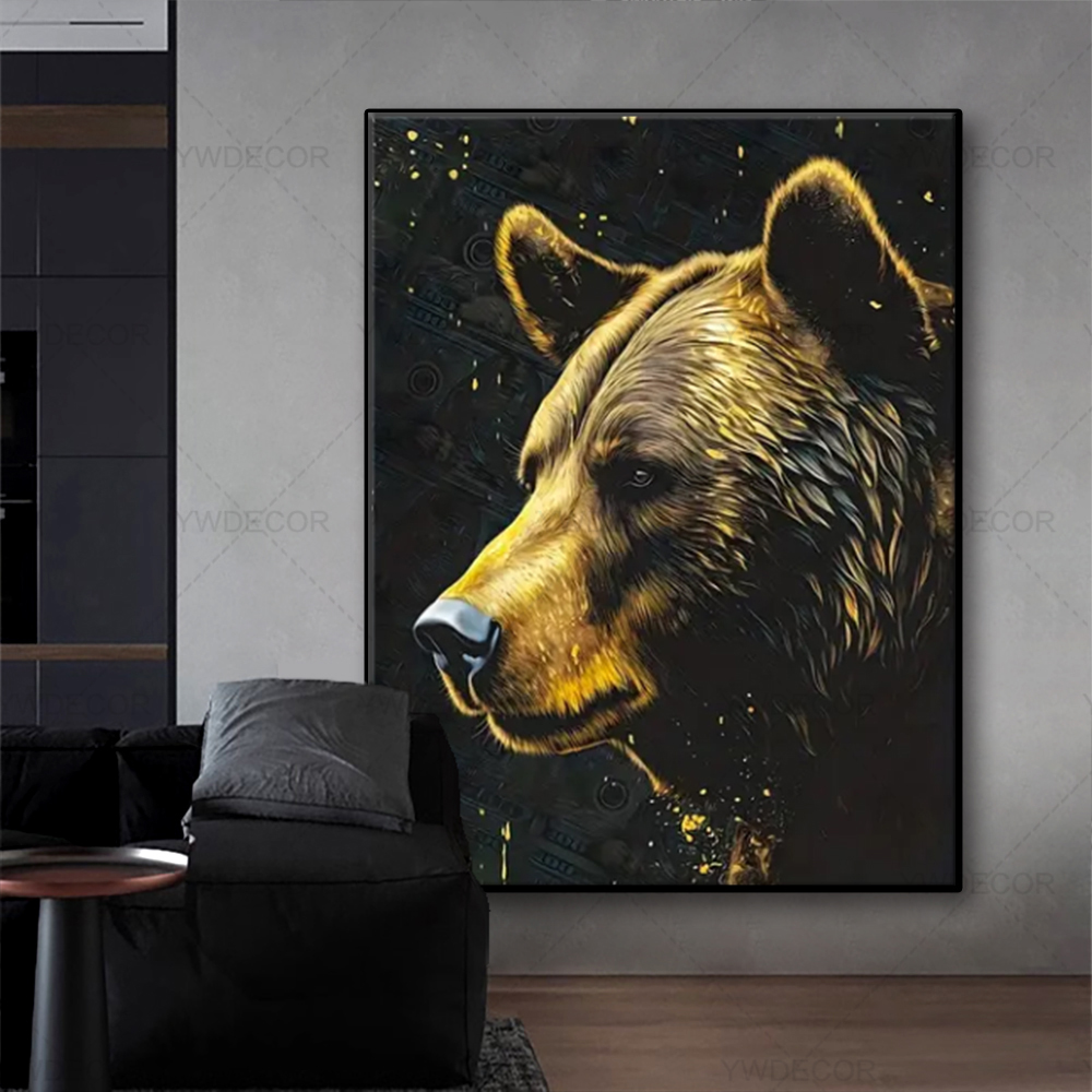 Bull and Bear Animals Painting - đánh giá và giá Photography Duck