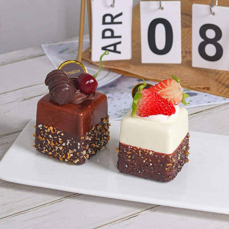 1PC Artificial Fruit Cake Bisc - đánh giá và giá Photography Food
