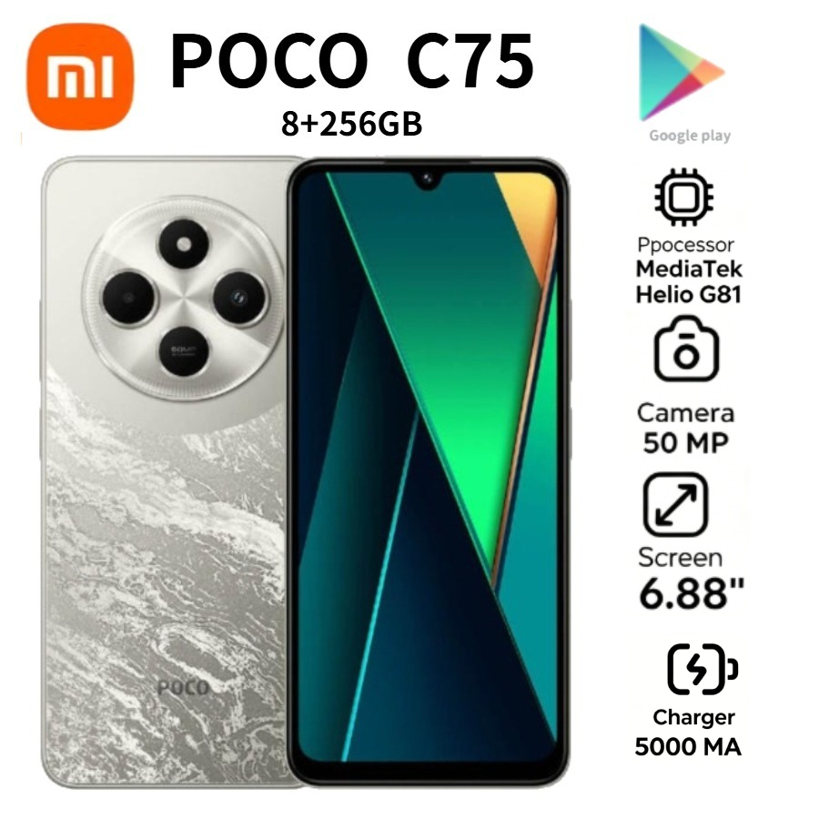 2026 new POCO C75 Global Andro - đánh giá và giá Photography Sim