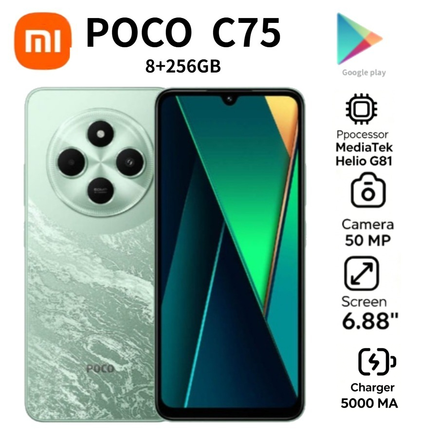 2026 new POCO C75 Global Andro - đánh giá và giá Photography Sim