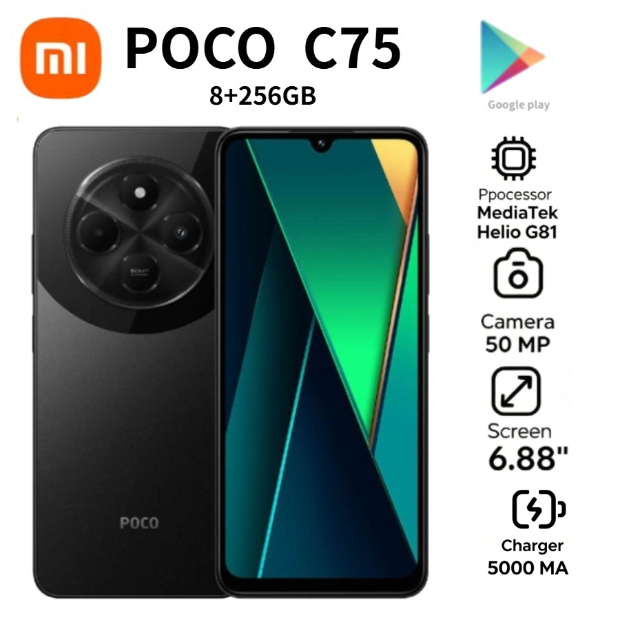 2026 new POCO C75 Global Andro - đánh giá và giá Photography Sim