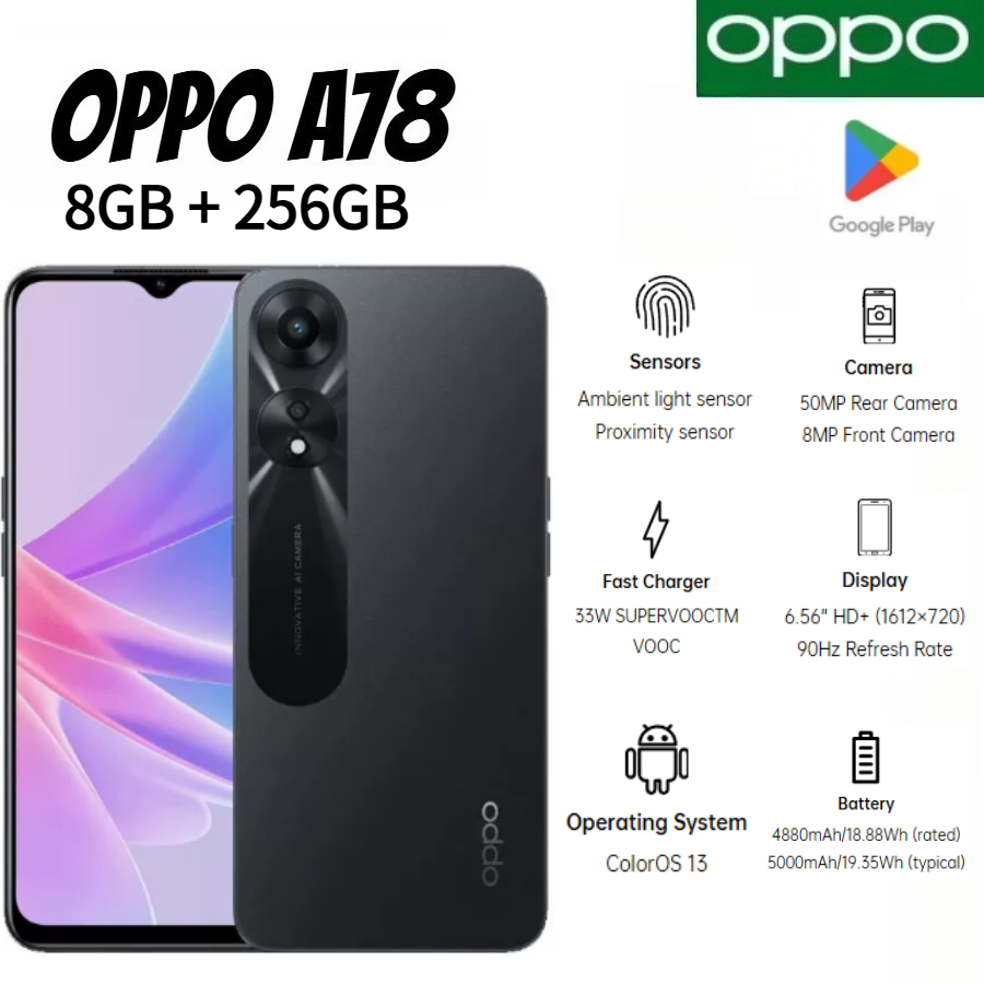 2026 Newest OPPO A78 Global Ed - đánh giá và giá Photography Sim