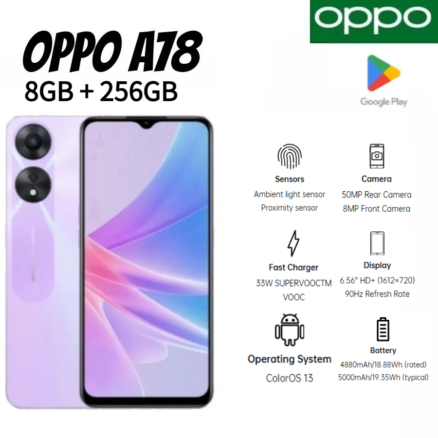 2026 Newest OPPO A78 Global Ed - đánh giá và giá Photography Sim