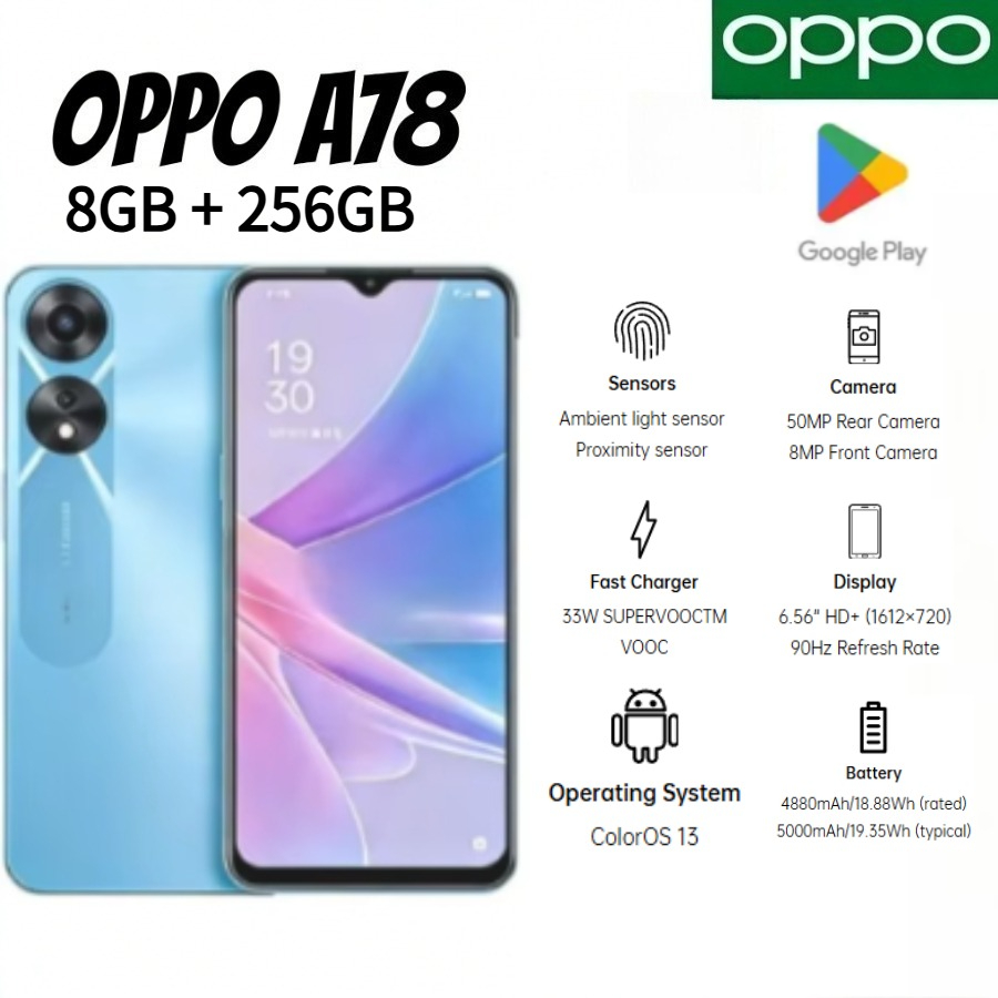 2026 Newest OPPO A78 Global Ed - đánh giá và giá Photography Sim